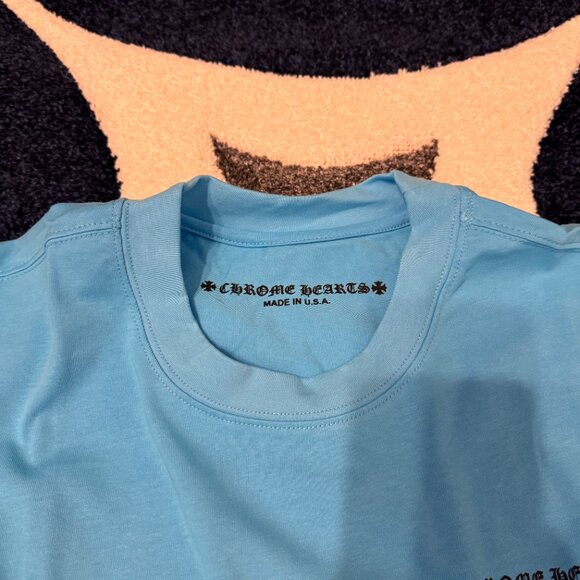 Chrome Hearts x Matty Boy Brain New Blue Longsleeve Men’s Size Large - Picture 2 of 4